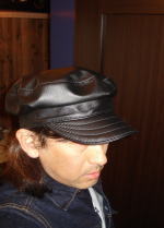 LEATHER CAP