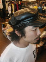 LEATHER CAP