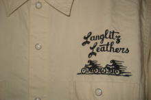 Langlitz 刺繡　WorkShirt