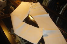 White�@Denim�@Pants