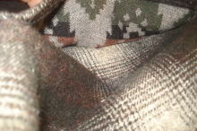 S.C�@Check�@X Wool Coat