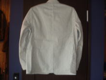 White�@Stripe�@Work�@Coat